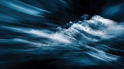 Abstract mountain landscape