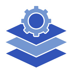 Management Layers  Icon Element For Design	