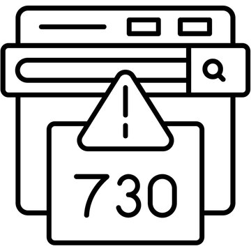 730 Error Icon