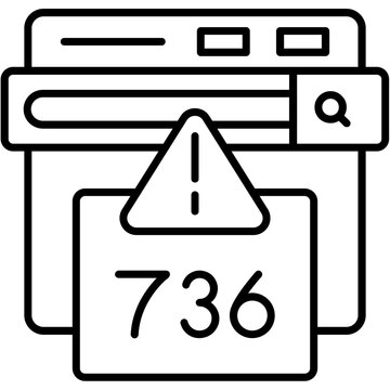 736 Error Icon