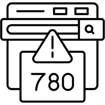 780 Error Icon