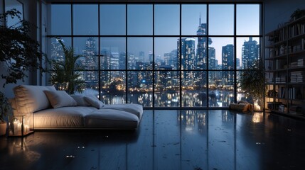 City loft interior