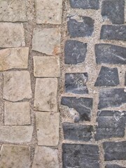 stone block paving