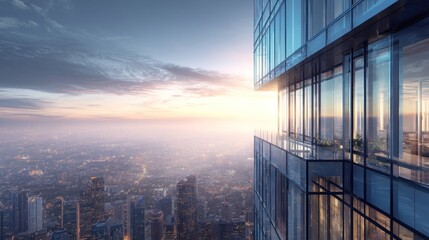 Cityscape highrise