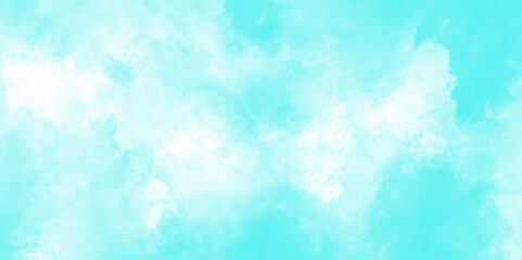 Abstract blue sky watercolor background. light blue background on blurred texture. watercolor stain with hand paint pattern on blue splash with canvas. beautiful blue sky with cloud.
