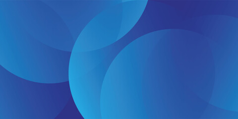 Abstract modern blue circles background. Modern minimal vector design template. geometric shapes background for web banner, flyer, poster, brochure, cover