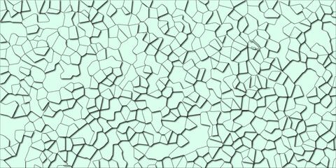 Fragmentation concept drawn into a clean abstract field

