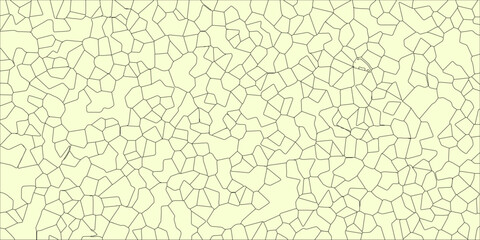 Imagined surface decay shown through fragmentation

