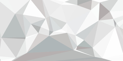 Fototapeta premium Gray triangular abstract background. Trendy vector illustration. modern