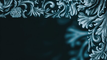 Dark ornate border