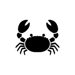Crab with Two Claws Forward for a Defensive and Active Pose