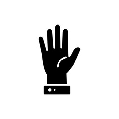 Obraz premium Hand Reaching Skyward for Inspiration and Aspiration