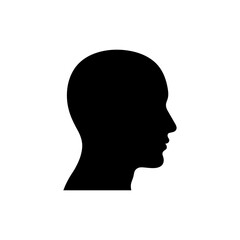 Head with Glow Inside for Positive Energy and Enlightenment