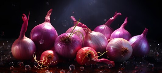 Galaxy Version of onion world,ai generative