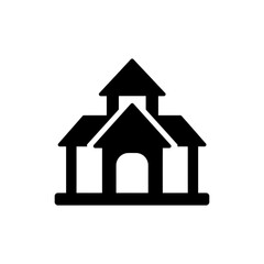 Fototapeta premium Three roofed spire with open sides and intricate traditional design