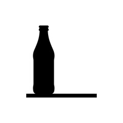 Cool Bottle on Shelf Refrigerated Beverage Icon