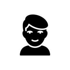 Person Showing Spaced-Out Stare with Soft Smile Expression