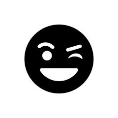 Face with Cheeky Grin and Raised Eyebrow Playful Expression