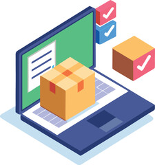 Online order tracking and delivery confirmation