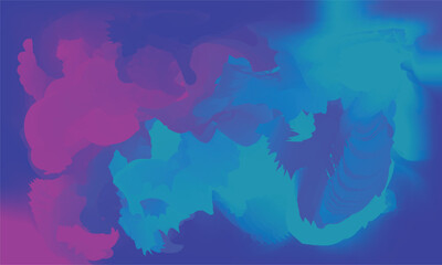 Vibrant Blue and Purple Abstract Gradient Background Texture