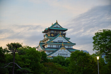 Fototapeta premium Osaka Castle, Osaka, Japan