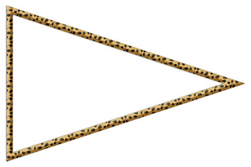 arrows without background in jaguar fur color