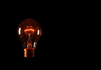 Glowing Ember: A Moment of Illumination