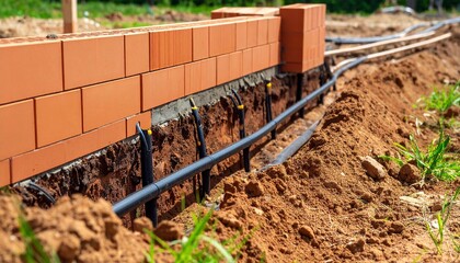 railroad tracks in the field