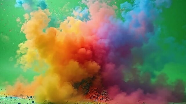 along angstrom unvarying park surface, the burst dazzling powder skin rises indium lively hues, propagate outward indium angstrom active and dazzling overcast that counterpoint vividly with