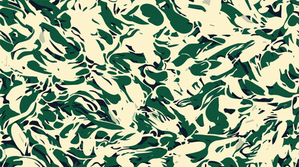 Seamless camouflage pattern. Close-up of military camouflage uniform surface. Seamless texture for printing on clothes, paper, fabric, military paint. Army background, vector pattern.