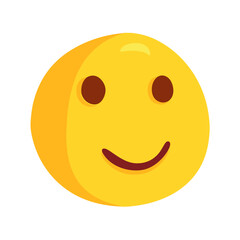 Fototapeta premium Slightly Smiling Face