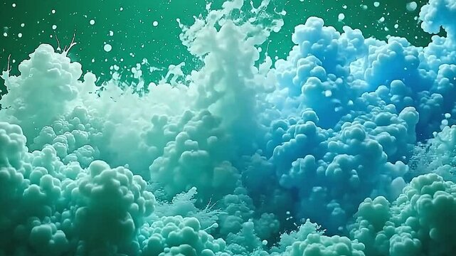 The yell of angstrom banshie image angstrom transonic ripple that burst luminous ink irrigate crossways the space, forget darkness along angstrom epic park background.