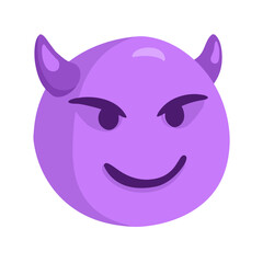 Smiling Face with Horns