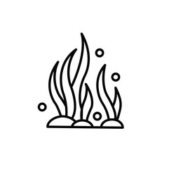 Water Coral  Editable line icon 