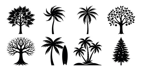 lone-palm-tree-silhouette-on-white-background