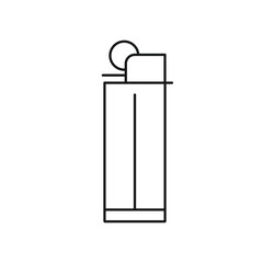 Lighter Editable line icon 