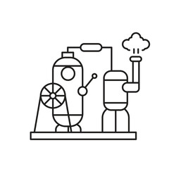 Wind stream machine Love Editable line icon 