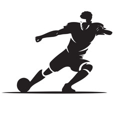 football player silhouette