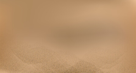 Abstract golden sand dunes landscape.Contrasting ridges and  flowing landscapes.