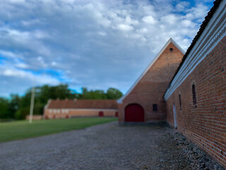 Fototapeta premium houses in the village