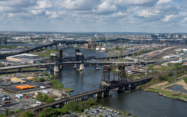 ニュージャージ ハッケンサック川 ウィットペン橋