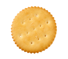 Isolated round cracker biscuit snack food photography for culinary and recipe related projects images