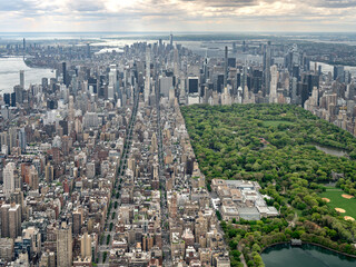 セントラルパークとニューヨーク ミッドタウン