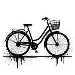 T-Rex Skeleton Prehistoric Fossil Illustration