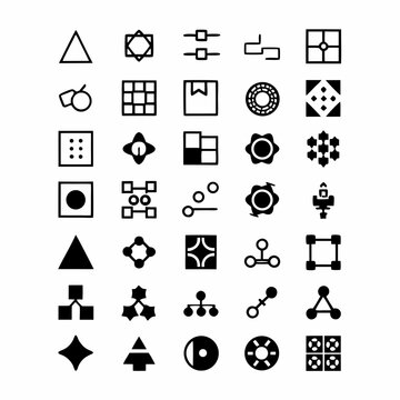 Illustrative icons representing version control, Git branching, merging, commit history, and repository concepts.  Design should be clean and modern.