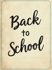 back to school text