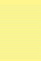 Yellow legal pad pages with lined designs