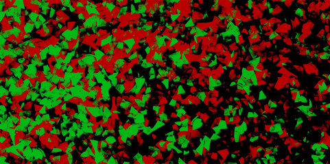 Dark vector texture with colorful hexagons. pastel light blue stains broken glass tile black background. geometric pattern with 3d shapes vector Illustration.