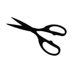 scissors vector isolated on white background