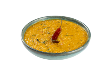 India dal tadka a bowl on a Transparent PNG background